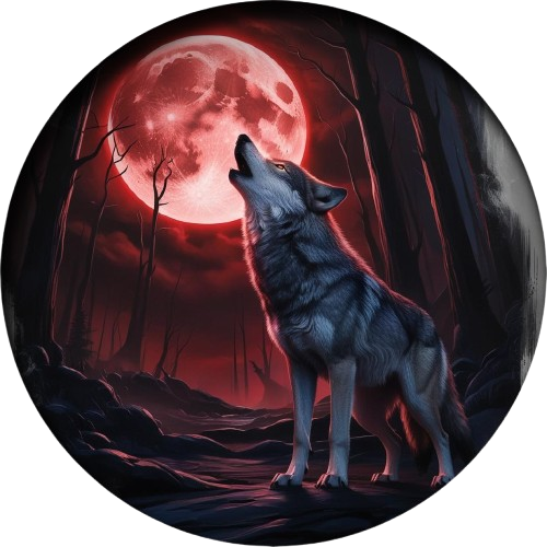 Dark Wolf Red